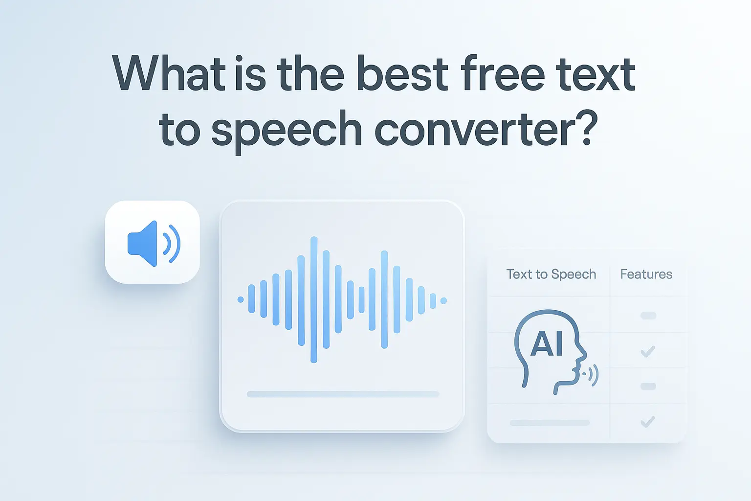 What is the best free text to speech converter?